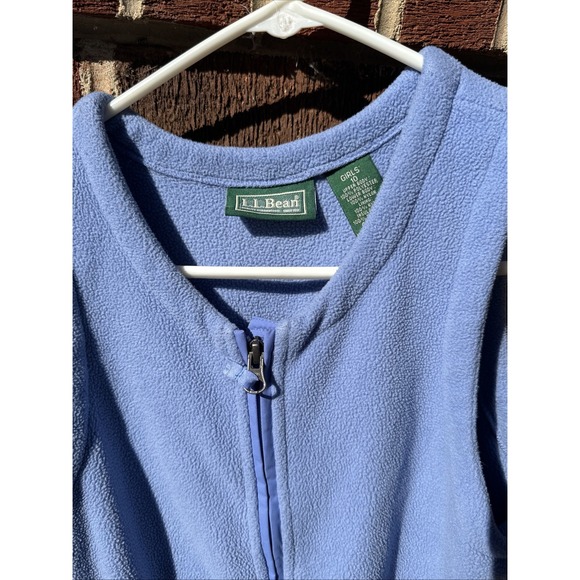 LLBean Kids Snowsuit Size 10 Lavender Fleece Pockets Winter Skiing Sledding - Picture 2 of 12